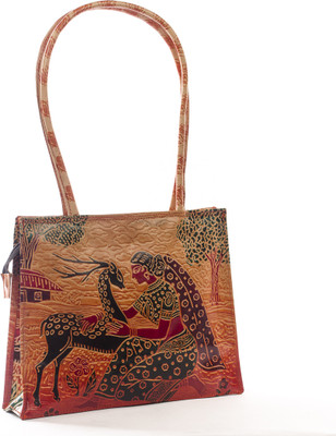 MunMun Classy Ladies Moon Shopper Shoulder Bag Brown MunMun Classy Ladies Moon Shopper Shoulder Bag Brown