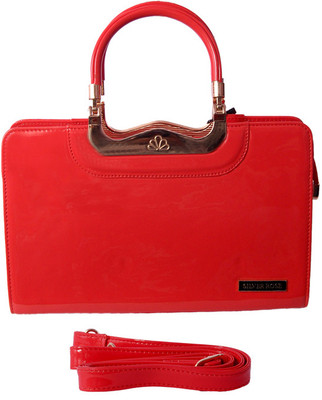 69% OFF on Womaniya Ethnic Silver Rose Collection-151 Hand-held Bag Pink