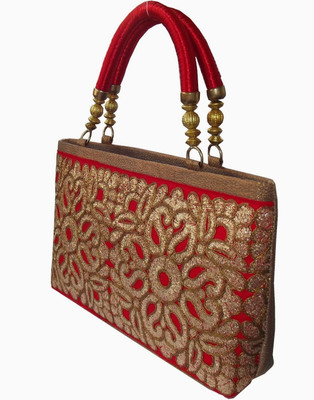 55% OFF on Moksh NX177RD380 Hand-held Bag Red