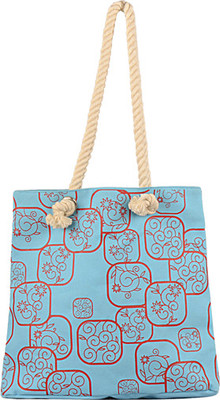 20% OFF on Greenobag Squared Patterns Tote Blue-19