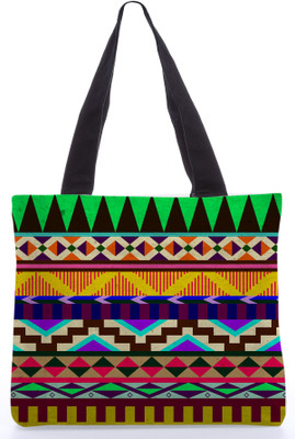 30% OFF on Snoogg Canvas Design Aztec Big Flow Tote Multicolor 30% OFF on Snoogg Canvas Design Aztec Big Flow Tote Multicolor
