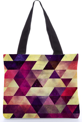 30% OFF on Snoogg Multicolor Abstract Tote Multicolor