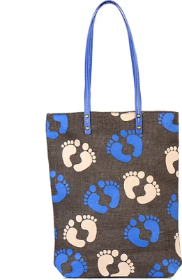 30% OFF on Greenobag Jute Footprint Tote Brown 30% OFF on Greenobag Jute Footprint Tote Brown