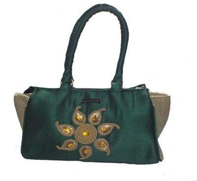 40% OFF on Kosha Jewel Hand-held Bag Green