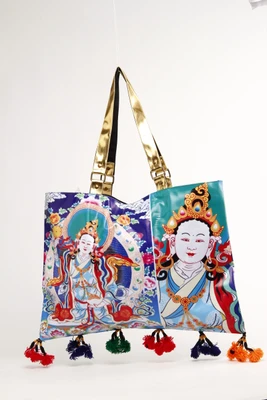 17% OFF on The House of Tara Funky 051 Tote Vibrant Blue