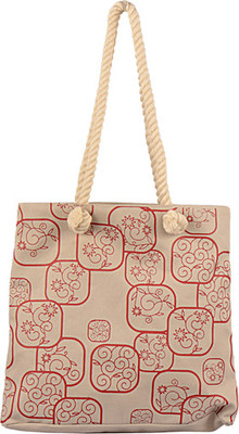 20% OFF on Greenobag Squared Patterns Tote Warm Grey-17