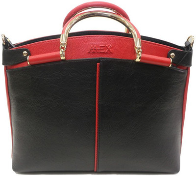 Mex Leather Hand-held Bag Red Mex Leather Hand-held Bag Red