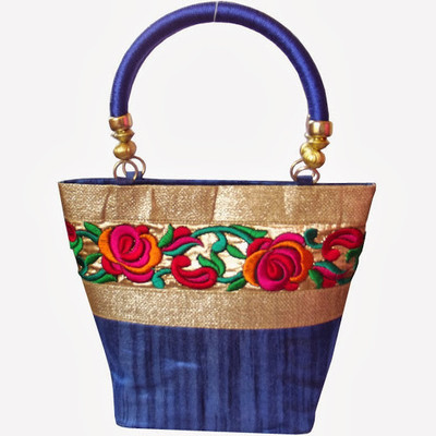 55% OFF on Moksh NX134BU250 Hand Bag Blue