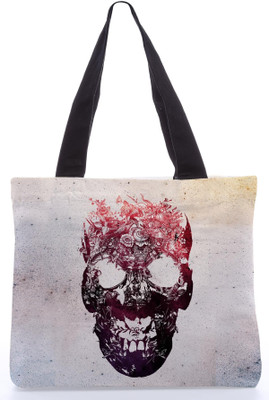 30% OFF on Snoogg Floral Skull Tote Multicolor 30% OFF on Snoogg Floral Skull Tote Multicolor