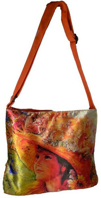 50% OFF on Grabgate Printed Orange Shoulder Bag Mlt 50% OFF on Grabgate Printed Orange Shoulder Bag Mlt