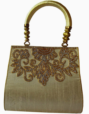 55% OFF on Moksh NX259GO475 Hand-held Bag Gold 55% OFF on Moksh NX259GO475 Hand-held Bag Gold
