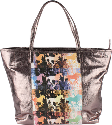 50% OFF on ARTychoke The Scooter Silver Hand-held Bag Crackle Silver