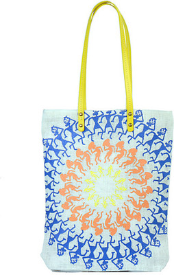 30% OFF on Greenobag Ethnic Human Chakra Tote White 30% OFF on Greenobag Ethnic Human Chakra Tote White