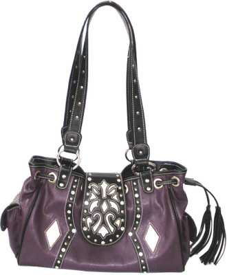 64% OFF on Saiva Western Style Shoulder Bag Purple-85 64% OFF on Saiva Western Style Shoulder Bag Purple-85