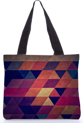 30% OFF on Snoogg Multicolor Abstract Tote Multicolor