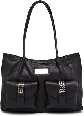 50% OFF on Da Successo Lined With Metal Shoulder Bag Black