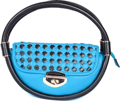 73% OFF on Eleegance 2609 Hand-held Bag Blue