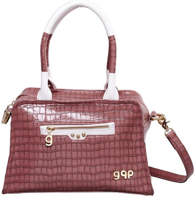 gqp Accessories Eloquent Handbag Strawberry Pink & White Hand-held Bag Strawberry Pink & White gqp Accessories Eloquent Handbag Strawberry Pink & White Hand-held Bag Strawberry Pink & White