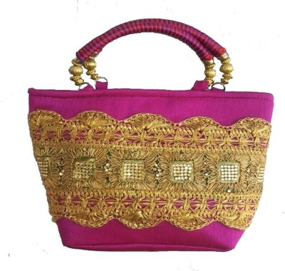 83% OFF on Angelfish Designer Hand-held Bag Pink 83% OFF on Angelfish Designer Hand-held Bag Pink