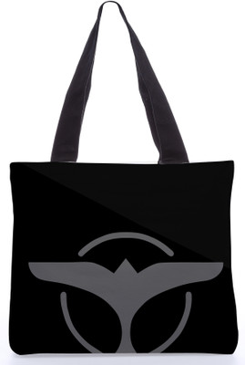 30% OFF on Snoogg Canvas Design Teenager Tote Black