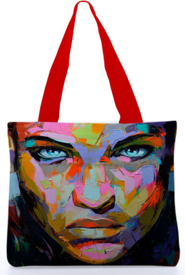 30% OFF on Snoogg Canvas Design Face Tote Multicolor 30% OFF on Snoogg Canvas Design Face Tote Multicolor