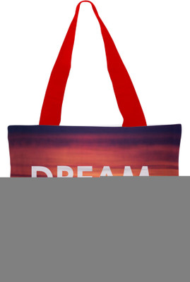 30% OFF on Snoogg Canvas Design Dream Then Do Tote Multicolor
