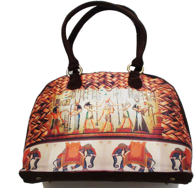 55% OFF on Fashion Jamun Big Satin Hand-held Bag Brown 55% OFF on Fashion Jamun Big Satin Hand-held Bag Brown