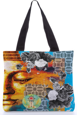 30% OFF on Snoogg Canvas Design Buddha the Future Tote Multicolor 30% OFF on Snoogg Canvas Design Buddha the Future Tote Multicolor
