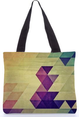 30% OFF on Snoogg Multicolor Abstract Tote Multicolor