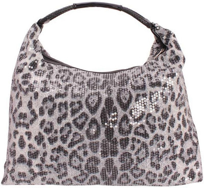20% OFF on Khoobsurati Glossy Tiger Print Stylish Hand Bag Grey