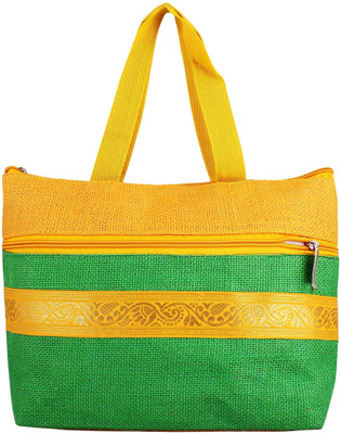 20% OFF on Desi Crown Attractive Handcrafted Hand Bag Green::Yellow 20% OFF on Desi Crown Attractive Handcrafted Hand Bag Green::Yellow