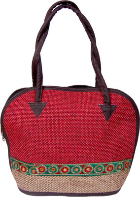 69% OFF on Womaniya Handicraft Jute Shoulder Bag Redgold 69% OFF on Womaniya Handicraft Jute Shoulder Bag Redgold
