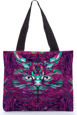 46% OFF on Snoogg Space Cat Tote Multicolor 46% OFF on Snoogg Space Cat Tote Multicolor