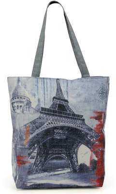 33% OFF on Koles Eiffel Tower Tote Grey