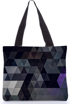 46% OFF on Snoogg Multicolor Abstract Tote Multicolor