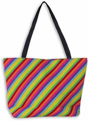 75% OFF on Painting Mantra Day Rainbow Tote Multicolor 75% OFF on Painting Mantra Day Rainbow Tote Multicolor