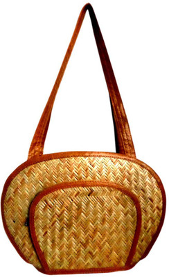 Alekip Traditional Rattan Shoulder Bag Khaki-08 Alekip Traditional Rattan Shoulder Bag Khaki-08