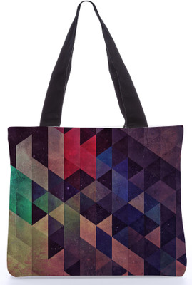 30% OFF on Snoogg Multicolor Abstract Tote Multicolor