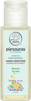 9% OFF on Purnaturals Tea Tree Hand Sanitizer 50 ml 9% OFF on Purnaturals Tea Tree Hand Sanitizer 50 ml