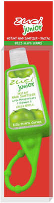 Zuci Junior Hand Sanitizer Green Apple with Bag Tag Zuci Junior Hand Sanitizer Green Apple with Bag Tag
