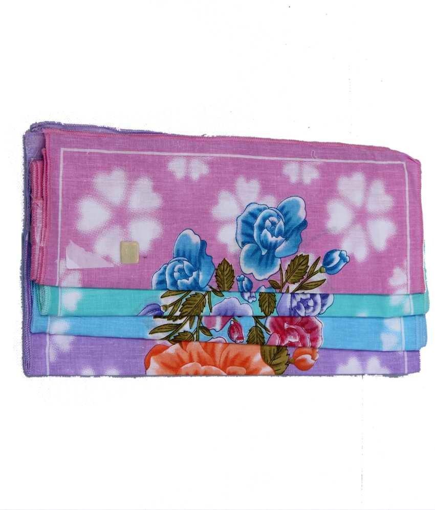 63% OFF on Kuber Industries Flowers Handkerchief 63% OFF on Kuber Industries Flowers Handkerchief