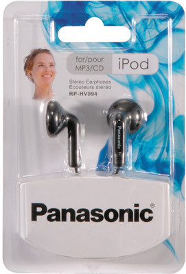 Panasonic RP-HV094GU-K Headphone (Black, In the Ear) 