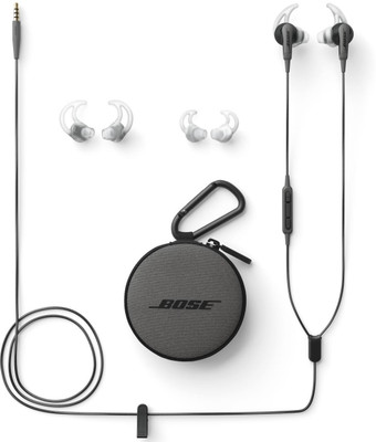 Bose SoundSport In Ear for Samsung/Android Devices Wired Headphones (Black, In the Ear) 