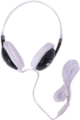 Sonilex Moving Your Sound Forward Trendy Headphone Wired Headphones (White, Over the Ear) 