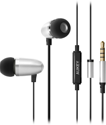 Aukey EP-C5 Stereo Headphones (Black, On the Ear) 