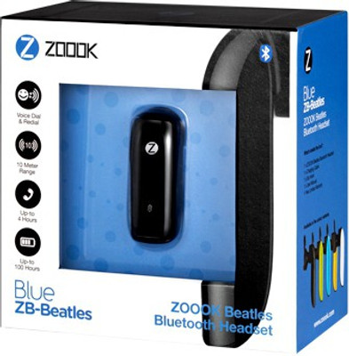Zoook ZB-BEATLES Wireless Bluetooth Headset (BLACK) 