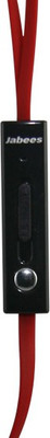 Jabees 13A06 Wired Headset With Mic (Red/Black) 