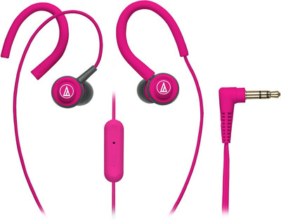 Audio Technica ATH COR150iS PK Wired Headset (Pink) 