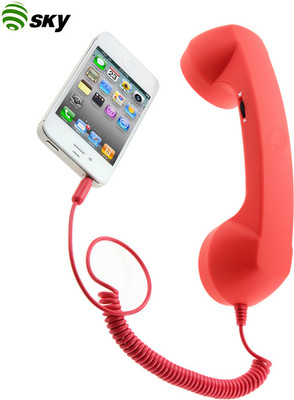 58% OFF on Sky Mobiles Retro Handsets Wired Headset Orange 58% OFF on Sky Mobiles Retro Handsets Wired Headset Orange