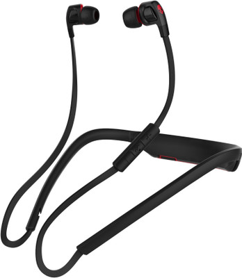 Skullcandy S2pghw-521 Smokin' Buds Wireless bluetooth Headphones (Black, Red, In the Ear) 